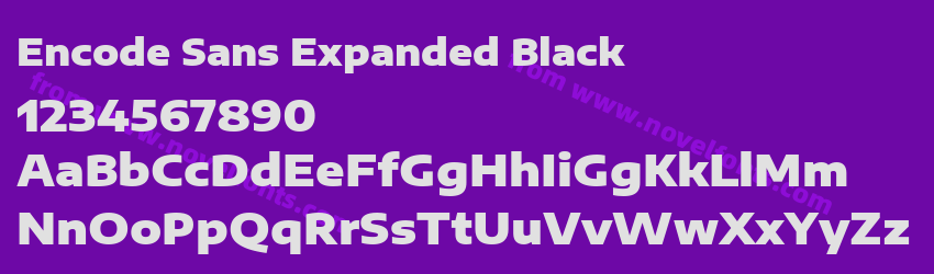 Encode Sans Expanded BlackPreview