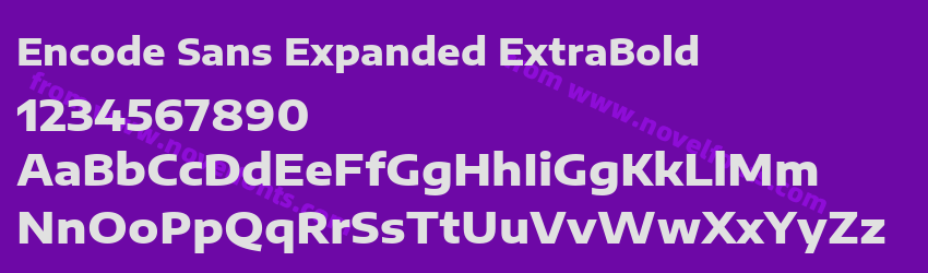 Encode Sans Expanded ExtraBoldPreview