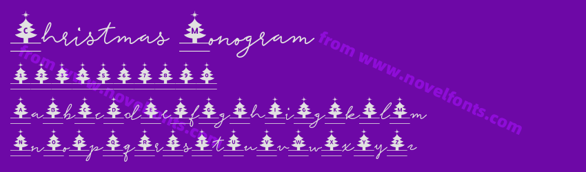 Christmas MonogramPreview