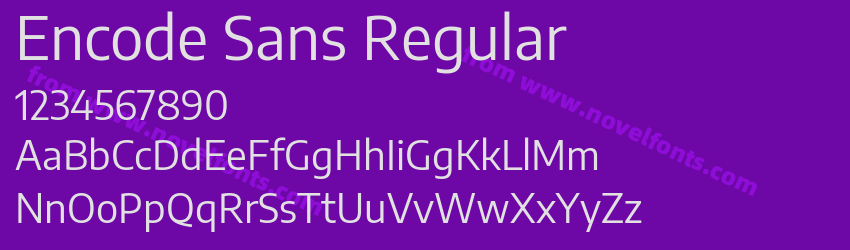 Encode Sans RegularPreview