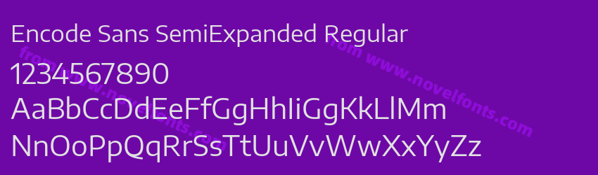 Encode Sans SemiExpanded RegularPreview