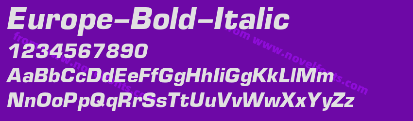 Europe-Bold-ItalicPreview