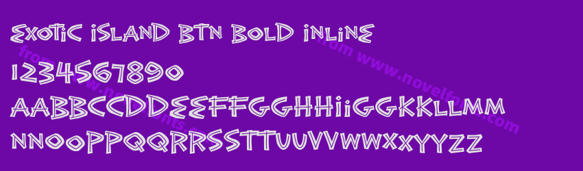 Exotic Island BTN Bold InlinePreview