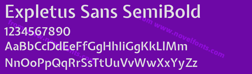 Expletus Sans SemiBoldPreview