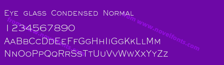 Eye glass Condensed NormalPreview