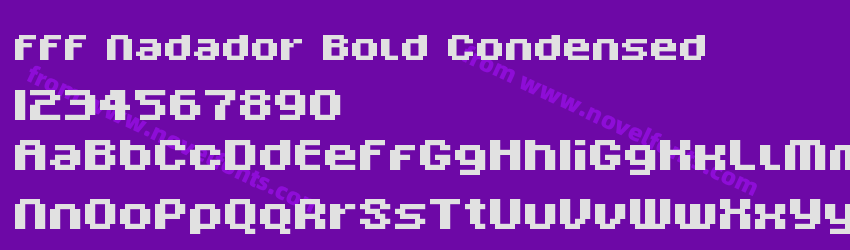 FFF Nadador Bold CondensedPreview