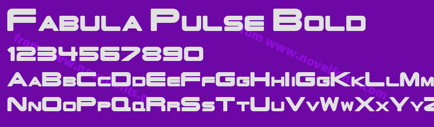 Fabula Pulse BoldPreview