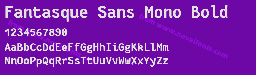 Fantasque Sans Mono BoldPreview