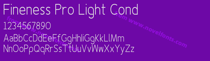 Fineness Pro Light CondPreview