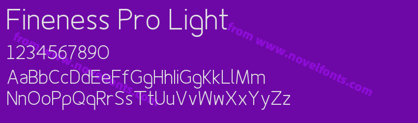 Fineness Pro LightPreview