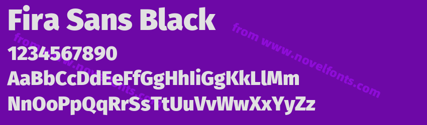 Fira Sans BlackPreview