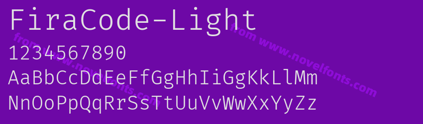 FiraCode-LightPreview