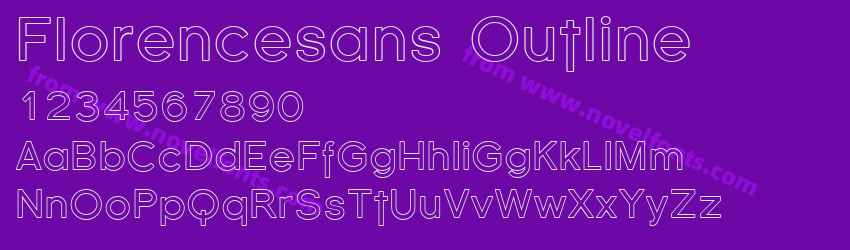 Florencesans OutlinePreview