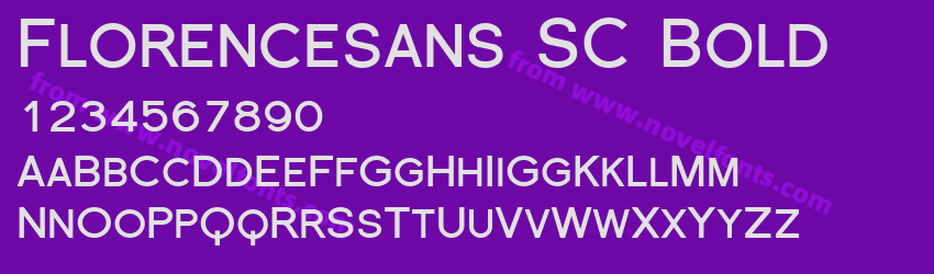 Florencesans SC BoldPreview