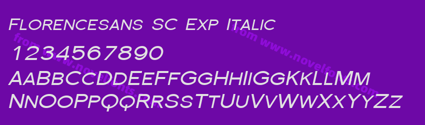 Florencesans SC Exp ItalicPreview