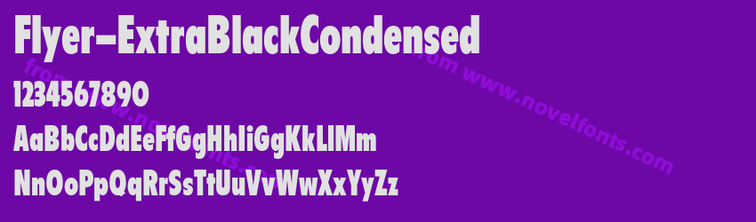 Flyer-ExtraBlackCondensedPreview