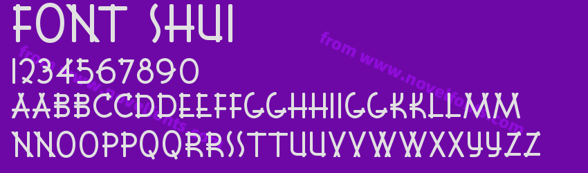 Font ShuiPreview