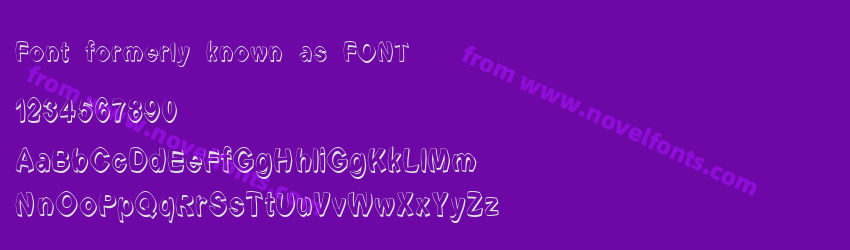 Font formerly known as FONTPreview