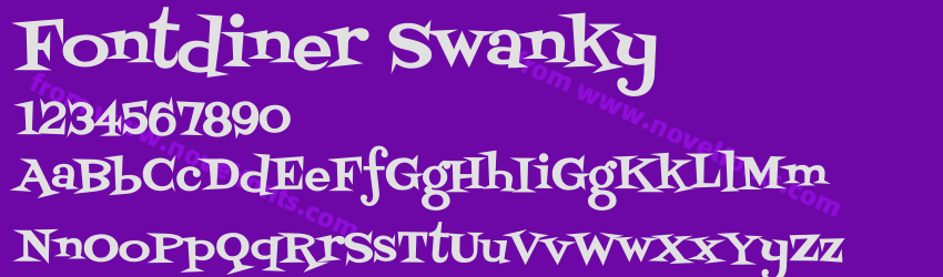 Fontdiner SwankyPreview