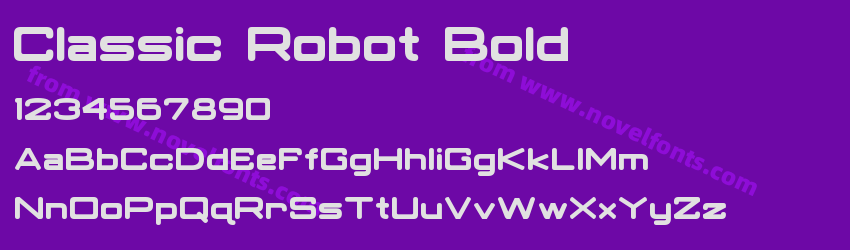 Classic Robot BoldPreview