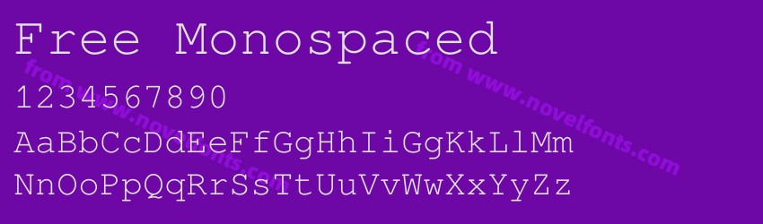 Free MonospacedPreview