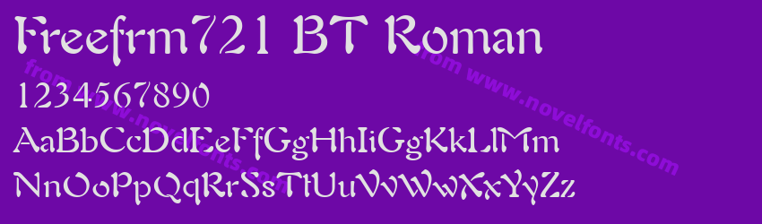 Freefrm721 BT RomanPreview