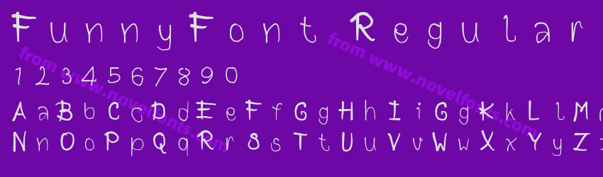 FunnyFont RegularPreview