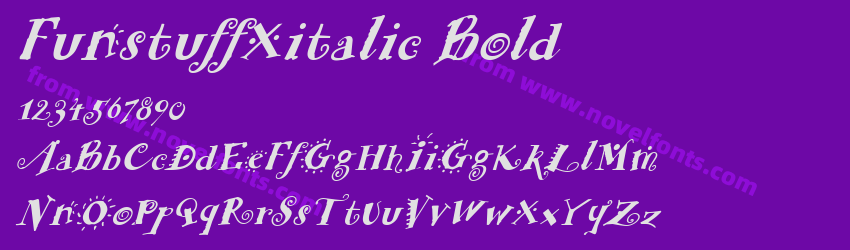 FunstuffXitalic BoldPreview