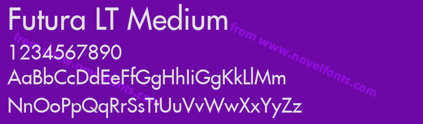 Futura LT MediumPreview