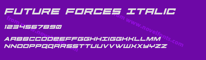 Future Forces ItalicPreview