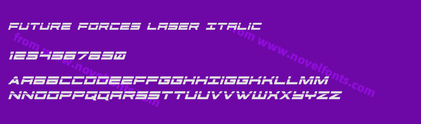 Future Forces Laser ItalicPreview