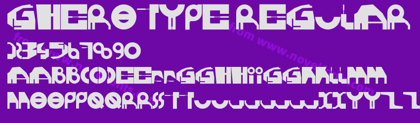 GHEROTYPE REGULARPreview