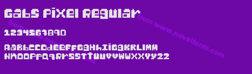 Gabs Pixel RegularPreview