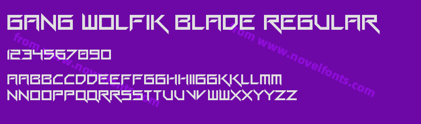 Gang Wolfik Blade RegularPreview