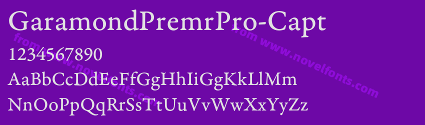 GaramondPremrPro-CaptPreview