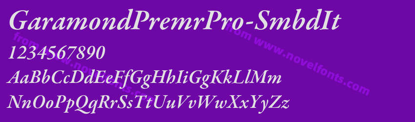 GaramondPremrPro-SmbdItPreview