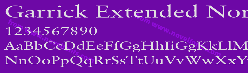 Garrick Extended NormalPreview