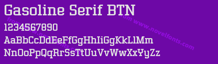 Gasoline Serif BTNPreview