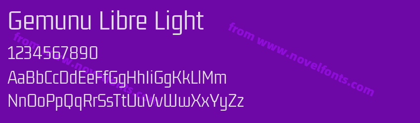 Gemunu Libre LightPreview