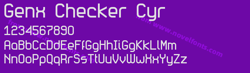 Genx Checker CyrPreview