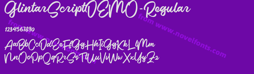 GlintarScriptDEMO-RegularPreview