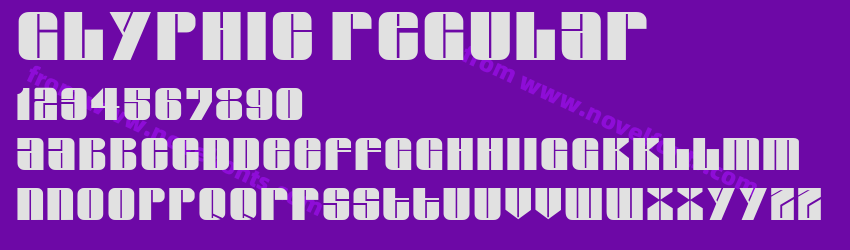 Glyphic RegularPreview