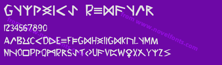 Glyphics RegularPreview