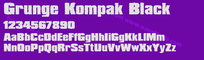 Grunge Kompak BlackPreview