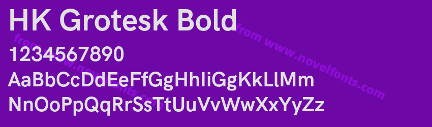 HK Grotesk BoldPreview