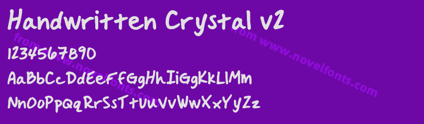 Handwritten Crystal v2Preview