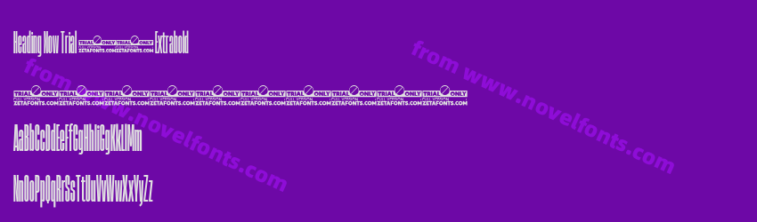 Heading Now Trial 07 ExtraboldPreview