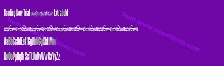 Heading Now Trial 17 ExtraboldPreview