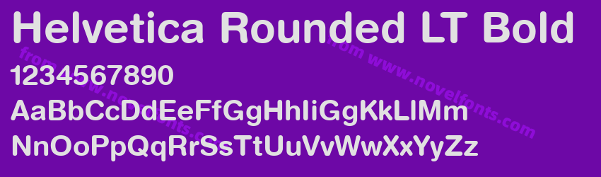 Helvetica Rounded LT BoldPreview