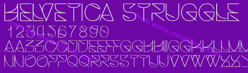 Helvetica StrugglePreview